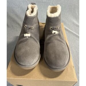 Ugg‎ Classic Mini Toggler Ankle Boots Womens size 7 SKP Grey 1143937 NEW